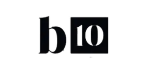 Logotipo de Baños10, proveedor de muebles de baño de Grupo AJF