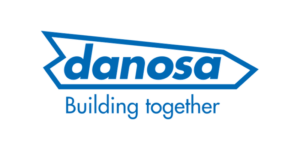 Logotipo de Danosa, proveedor de impermeabilización y aislamiento de Grupo AJF