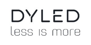 Logotipo de Dyled, proveedor de iluminación y muebles de baño de Grupo AJF